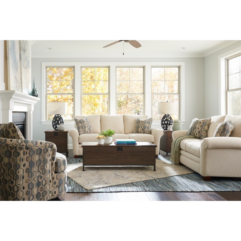 LaZBoy Natalie 510491 Queen Sleep Sofa Knight